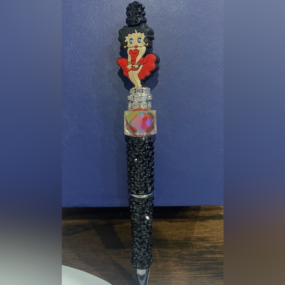Betty Boop Black Bling